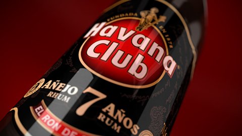 3D Havana Club Bottle